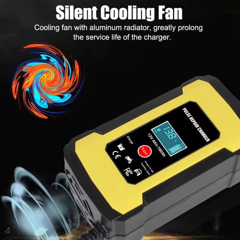 12V 6 Amp Smart Battery Charger Maintainer