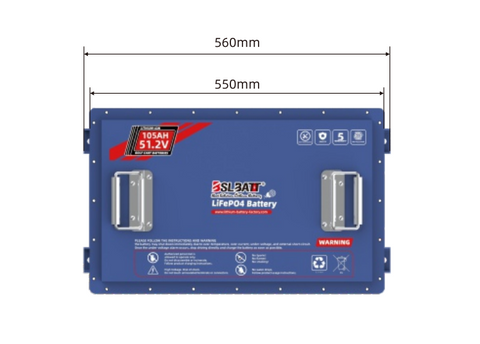48V 105AH Premium Lithium-ion Golf Cart Battery