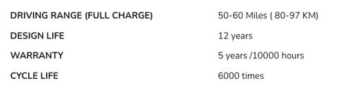 48V 135AH Premium Lithium-ion Golf Cart Battery