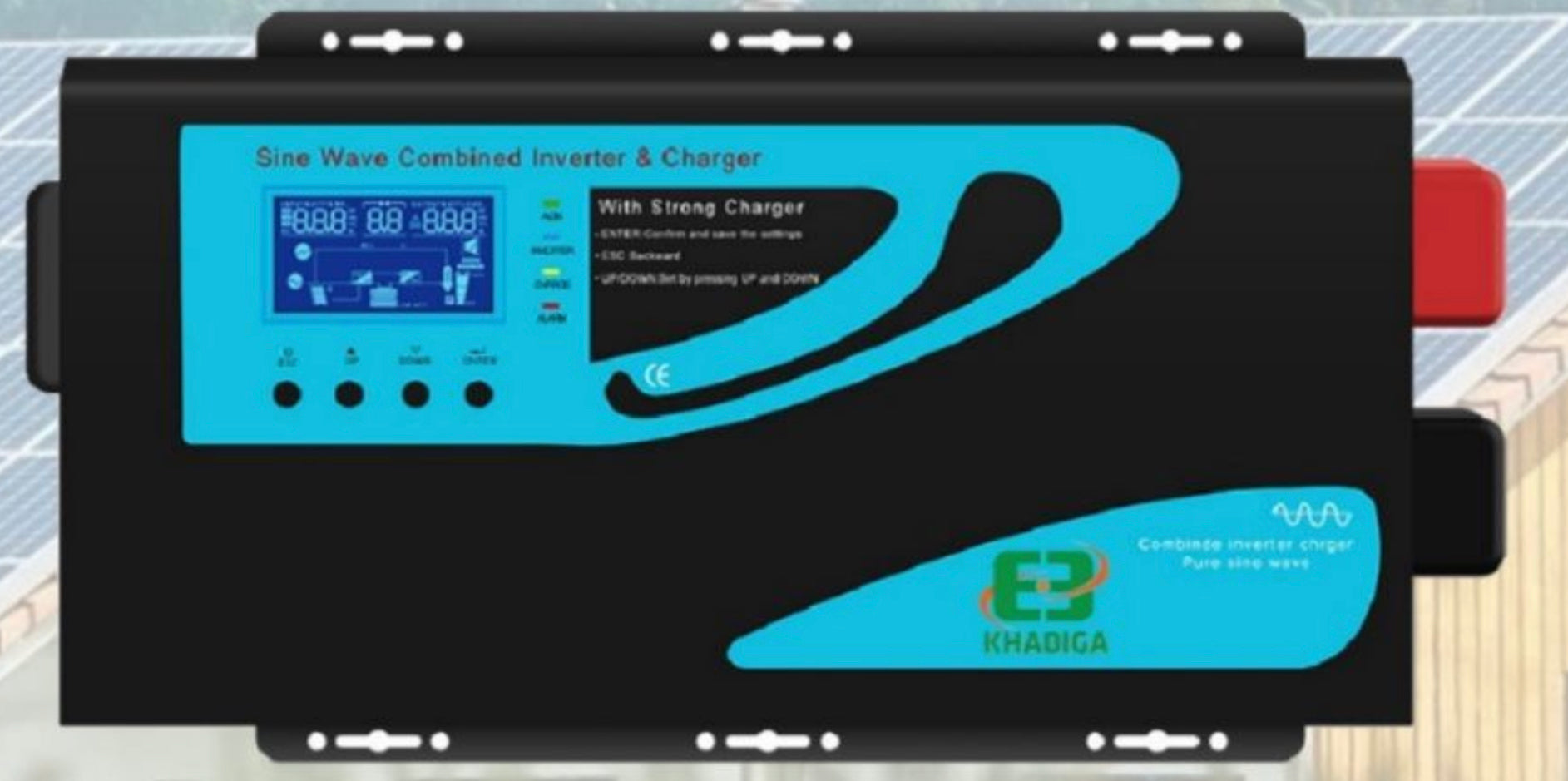 WF 3000 Watt Smart Power Inverter With Charger (12 VOLT Input Voltage ...